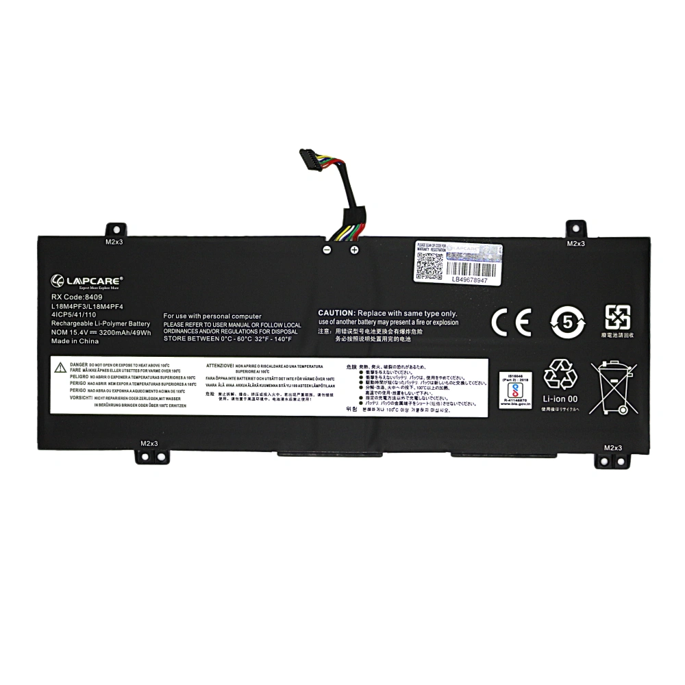 Lapcare Laptop Battery Compatible For Lenovo Ideapad C340-14APi (L18M4PF3) view 2